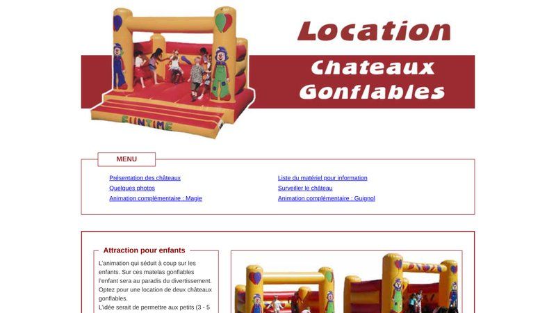 Chateaux gonflables
