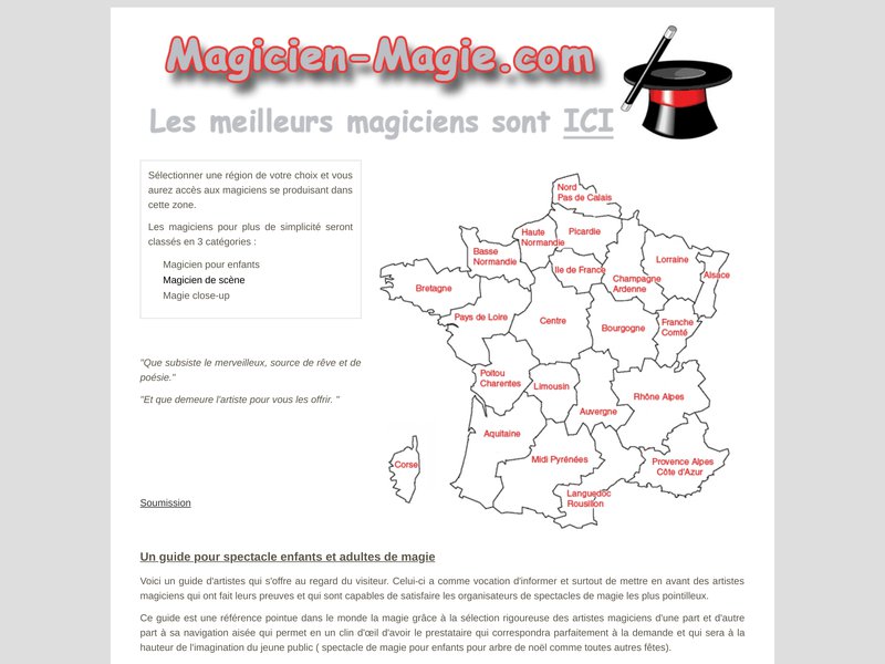 Magiciens en France