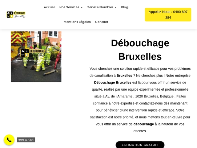 Débouchage Bruxelles