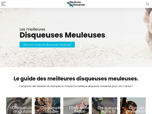 Disqueuse meuleuse 