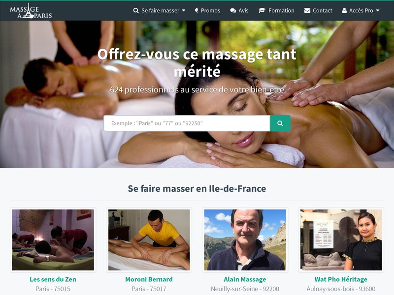 Massage à Paris