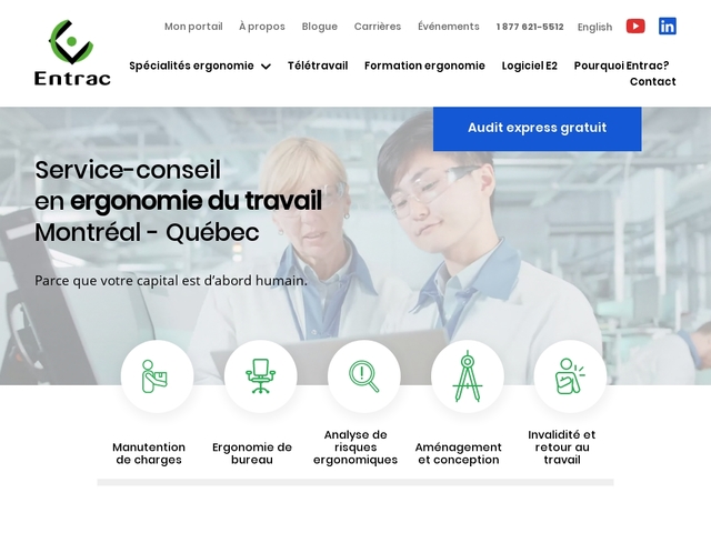 Entrac Ergonomie au Travail