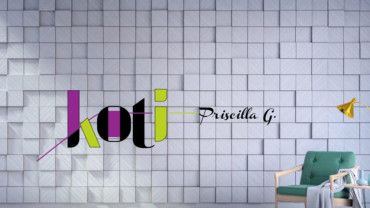 Page d'accueil du site : Koti - Priscilla Gilles