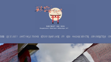 Page d'accueil du site : Secret De Soi