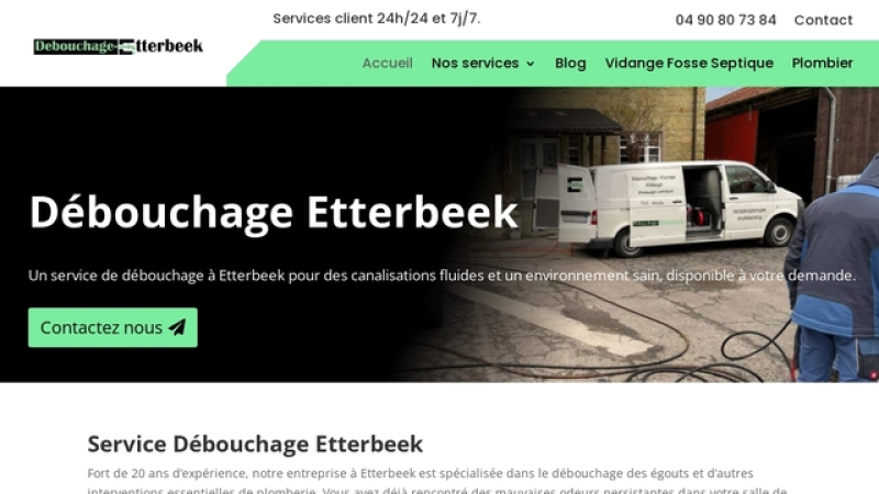 Débouchage Etterbeek