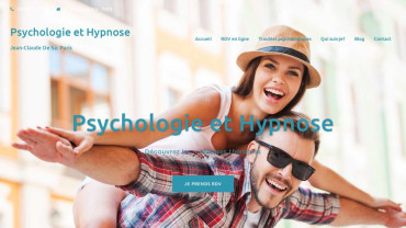 Page d'accueil du site : Psychologie et Hypnose
